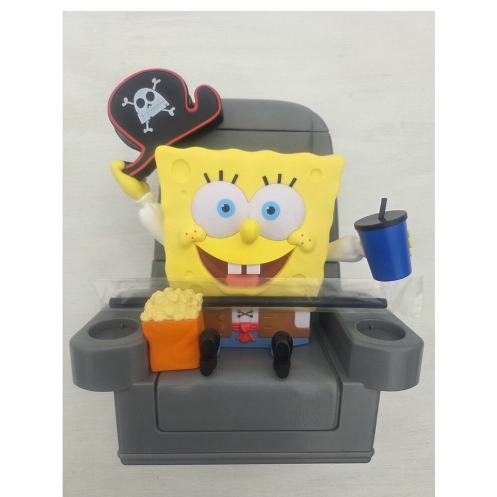 Snap SpongeBob Pirate Action Figure - Yellow, Blue, Gray